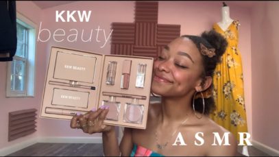 ASMR | KKW Beauty Unboxing ?✨| (scratching, tapping, whispers) ♡