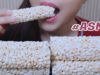 ASMR Korean Rice Krispie Treats ,CRUNCHY EATING SOUNDS | LINH-ASMR