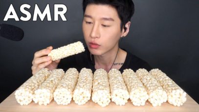 *ASMR* KOREAN RICE SNACKS (No Talking) Crunchy Eating Sounds | Zach Choi ASMR