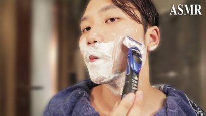 면도 ASMR l 수염을 밀어봅시다 l Shaving