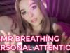 |ASMR| LAYERED BREATHING, PERSONAL ATTENTION, EAR LICKING