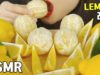 ASMR LEMON 레몬 먹방(EATING SOUNDS)MUKBANG,Chanh,มะนาวเหลือง