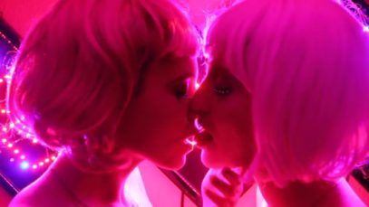 ASMR Lesbians Tongue Kissing
