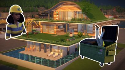 ASMR | Let’s Play The Sims 4 Eco Lifestyle ♻️