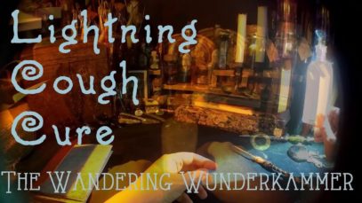 [ASMR] Lightning Cough Cure at the Wandering Wunderkammer (whisper, tracing, tapping)