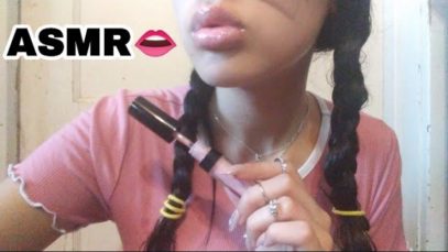 ASMR Lip Gloss Mouth Sounds? *Sexy*
