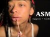ASMR| Lipgloss Application + Tingly Hand Movements ( mouth sounds ) NO TALKING