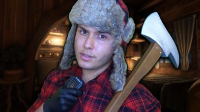 ASMR | Lumberjack Thinks You’re BIGFOOT! (Patching You Up RP!)