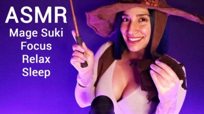 ASMR Mage Suki | No Talking | X-Small Gloves | Brushing | Mouth Sounds | Sleep | Relax | Focus