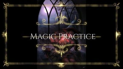 ASMR Magic Practice – Soft spoken, Role Play and Sound effects