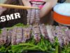 ASMR MANTIS SHRIMPS STIR FRIED WITH WATER SPINACH EATING SOUND | LINH-ASMR