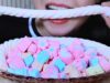 ASMR Marshmallow , spongy eating sounds | LINH-ASMR