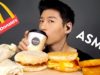 *ASMR* McDONALDS BREAKFAST (McMuffin, Hash Brown and Burrito) No Talking | Zach Choi ASMR