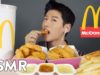 *ASMR* McDonalds Chicken McNuggets + Fries (No Talking) Eating Sounds | Zach Choi ASMR