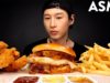 ASMR McDonald’s Chicken Tenders & Bacon Smokehouse Sandwich Mukbang (No Talking) EATING SOUNDS