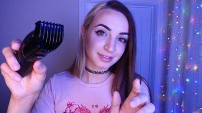 ASMR Men’s Pampering Face Shave & Side Buzz | Whispered