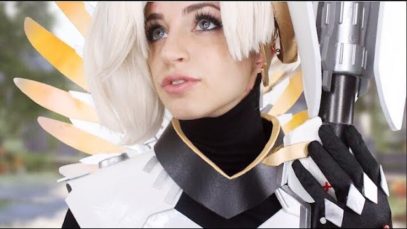 [ASMR] Mercy Overwatch Cosplay Breakdown + Mini-Roleplay! (Soft Spoken)