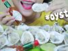 ASMR MINI MILK OYSTER PLATTER , EATING SOUNDS | LINH-ASMR