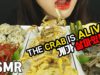 ASMR MINI RAW CRAB FRIED CRAB 미니 간장게장 양념게장 게튀김 칠게 게가 살았어요T_T(EATING SOUNDS)MUKBANG