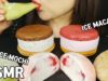 ASMR MOCHI ICE CREAM + ICE MACARON 아이스크림모찌 + 아이스크림마카롱(EATING SOUNDS)MUKBANG REAL SOUNDS