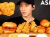 ASMR MOST POPULAR FOOD at CHURCH’S CHICKEN (Fried Chicken, Tenders, Sandwich, Honey Biscuit) MUKBANG