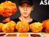 ASMR MOST POPULAR FOOD – FRIED CHICKEN (KFC, Popeyes, Church’s, Jollibee, BBQ Chicken) MUKBANG