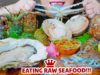 ASMR MOST POPULAR RAW SEAFOOD PART 09 OCTOPUS LOBSTER ABALONE OYSTER EATING SOUND | LINH-ASMR