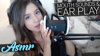 ASMR Mouth Sounds & Ear Play :)