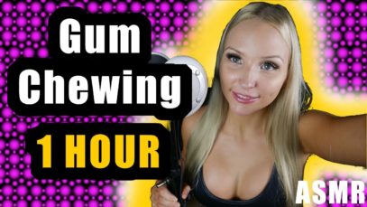 ASMR Mouth Sounds + Eating and Chewing in your Ears [ 1 HOUR SUPER LONG ASMR ]