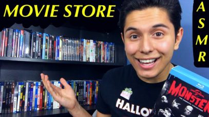 [ASMR] Movie Store Role Play! (Movies, Whispering, Tapping & MORE!)