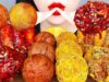 ASMR MOZZARELLA CHEESE BALLS, SPICY CHICKEN, SAUSAGE TTEOK, PINEAPPLE COOKING&EATING SOUNDS MUKBANG
