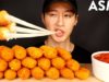 ASMR MOZZARELLA CHEESE STICKS MUKBANG (No Talking) COOKING & EATING SOUNDS | Zach Choi ASMR