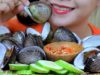 ASMR Mukbang Ark Shell Clams,chewy eating sounds +食べる,咀嚼音, BJ먹방 이팅 | LINH-ASMR