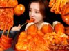 ASMR MUKBANG (COOKING) Spicy Mushroom, Abalone ,Fish cake 매콤한 버섯과 전복, 어묵,치즈떡 먹방