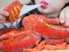 ASMR MUKBANG DEEP FRIED LOBSTER CLAWS AND MOZZARELLA CHEESE WITH HOT CHEETOS | LINH-ASMR 먹방