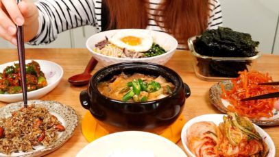 ASMR MUKBANG :) EVERYDAY REAL MEAL IN KOREA (bibimbap)  |  BOKYOUNG.비빔밥