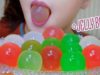 ASMR Mukbang homemade jelly balls, SOFT SQUISHY gulping eating sounds +食べる,咀嚼音,먹방 이팅사운드 |LINH-ASMR