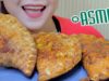 ASMR Mukbang stuffed pizza , gulp gulping eating sounds,bj ,+食べる,咀嚼音,먹방 이팅 | LINH-ASMR