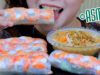 ASMR Mukbang Vietnamese spring rolls eating sounds,gulp 사운드, +食べる,咀嚼音,먹방 이팅 | LINH-ASMR