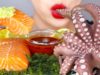 ASMR MukbangㅣGIANT OCTOPUS SALMON 통문어 연어  MOST POPUAR SEAFOOD NO TALKING EATING SOUNDS