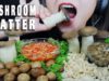 ASMR MUSHROOM PLATTER (OYSTER MUSHROOM+WHITE ENOKI + SHIITAKI + CRABS FLAVOR MUSHROOM) | LINH-ASMR