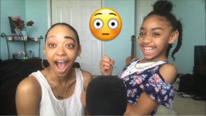 ASMR | My Little Sister Does My Makeup + SPECIAL ANNOUNCEMENT
