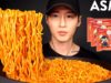 ASMR NEW SAMYANG TOPPOKI + MOZZARELLA CHEESE MUKBANG (No Talking) EATING SOUNDS | Zach Choi ASMR