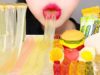 ASMR NOODLE JELLY, POP ROCKS, GUMMY 다양한 젤리, 팝핑캔디 먹방 NO TALKING EATING SOUNDS MUKBANG
