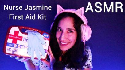 ASMR Nurse Jasmine | First Aid Kit | Intense Crinkles | Gloves | Soft Spoken | Relax