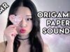 [ASMR] Origami and Paper Sounds