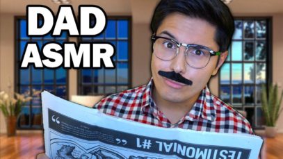 ASMR | Overprotective Dad Gets You Ready for a Party!