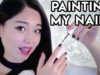 [ASMR] Painting My Nails – SO MANY TINGLY SOUNDS!