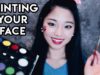 [ASMR] Painting Your Lovely Face (Soft Spoken)