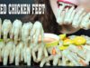 ASMR PICKLED CHICKEN FEET WITH LEMON GRASS AND KUMQUAT EATING SOUND | LINH-ASMR 먹방